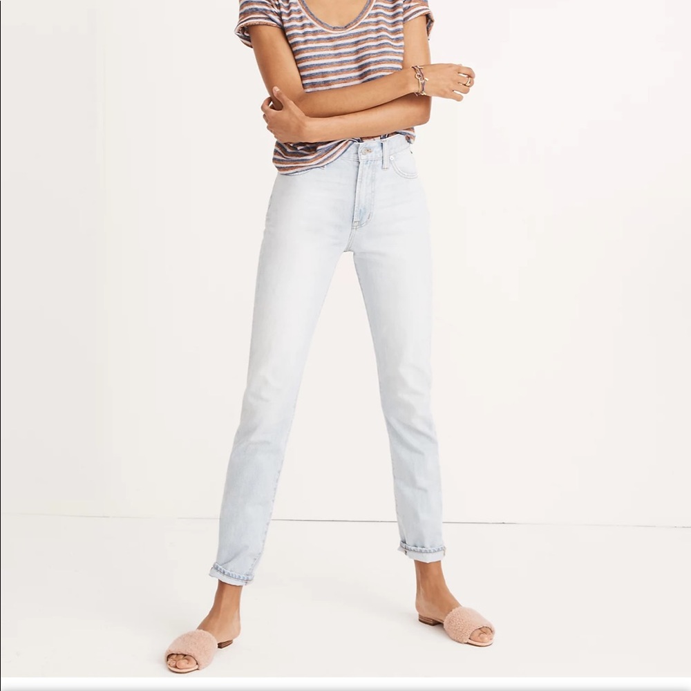 Madewell tall perfect vintage jean in fitzgerald wash size 30